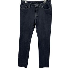 Prana‎ Women's Size 12/31 regular Inseam Dark Wash Stretch Denim Jeans